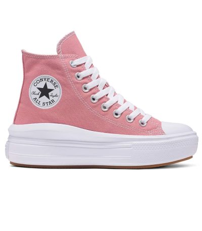 converse chuck taylor move hi womens casual trainers