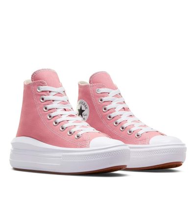converse chuck taylor move hi womens casual trainers