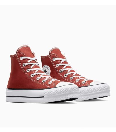 converse chuck taylor all star lift hi womens casual trainers