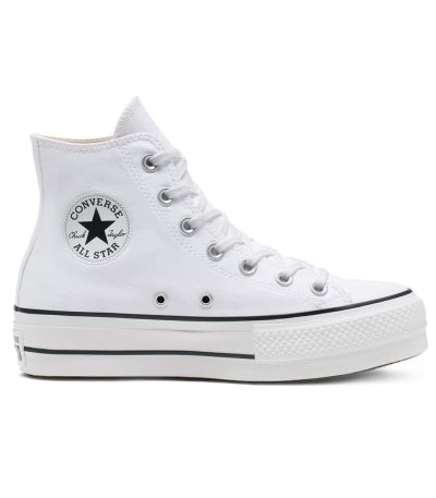 converse chuck taylor all star platform lift high canvas womens casual trainers