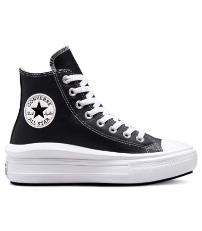 converse chuck taylor all star move leather collection womens casual trainers