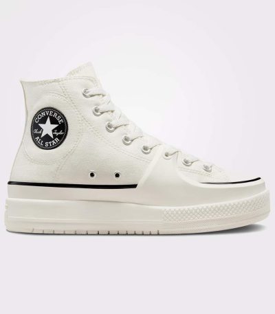 converse chuck taylor all star construct high unisex casual trainers